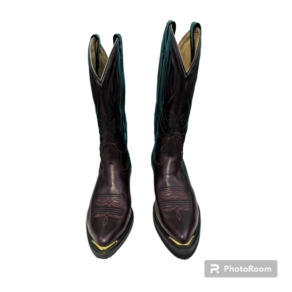 Bull Rider Cowboy Boots, Men's, Style 6955, Size 8, 2E, May 2008 - Picture 8 of 11